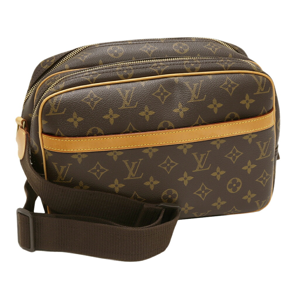 LOUIS VUITTON◇リポーターPM/PVC/BRW - メンズバッグ