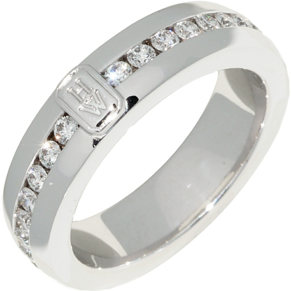 美品　定価160万　ハリーウィンストン　HW リング　ダイヤ　0.53ct　指輪