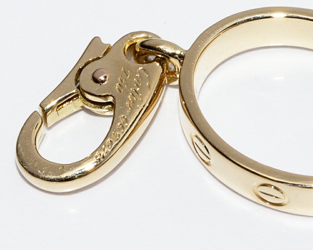 正規品 カルティエ ネックレス トップ チャーム ベビーラブ 18k