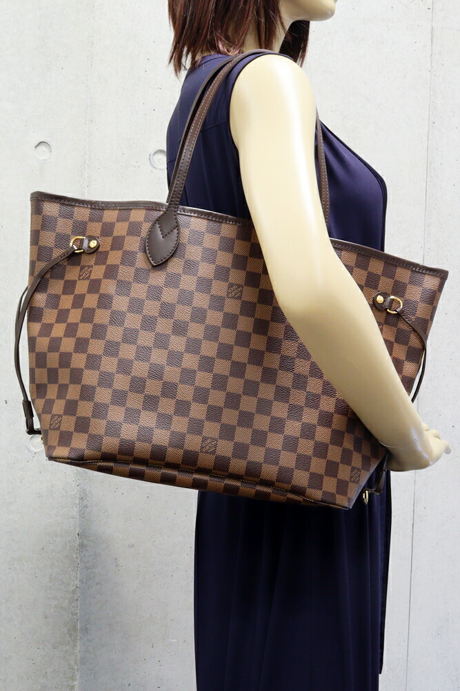 【LOUIS VUITTON】ルイヴィトン ネヴァーフルMM ダミエ エベヌ N51105 CA2161/tm05100ikN51105CA2161