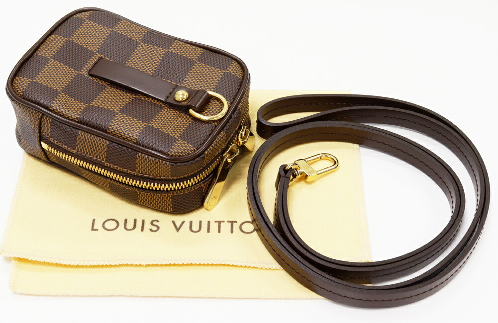 ネット買取 ルイヴィトン N61738 ポーチ ブラウン LOUIS VUITTON