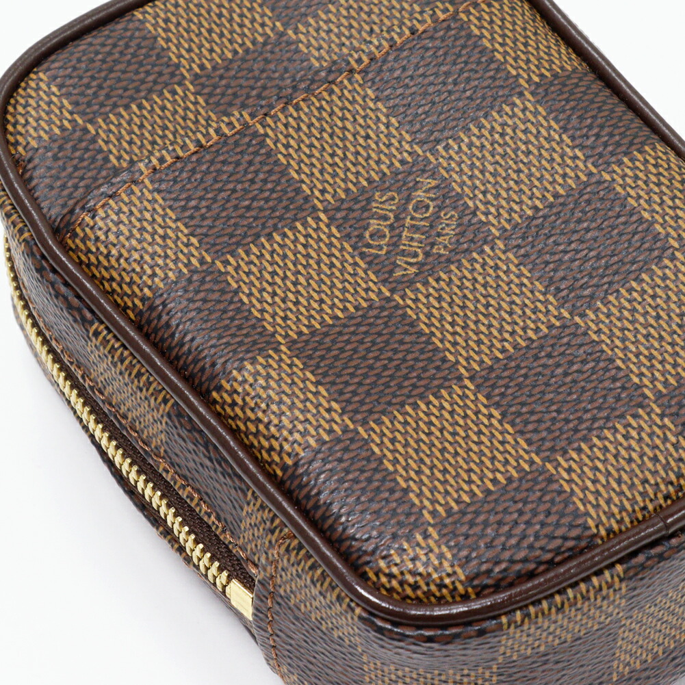 ネット買取 ルイヴィトン N61738 ポーチ ブラウン LOUIS VUITTON