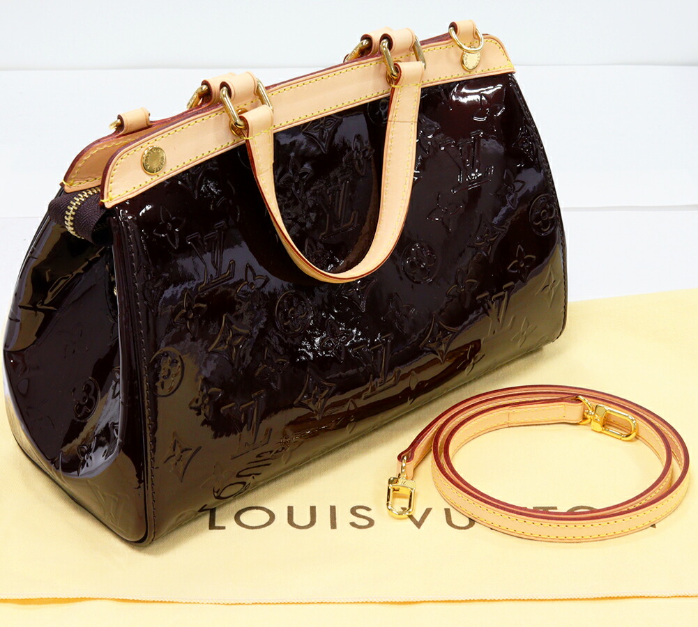 LOUIS VUITTON モノグラム ヴェルニ アマラント M91622