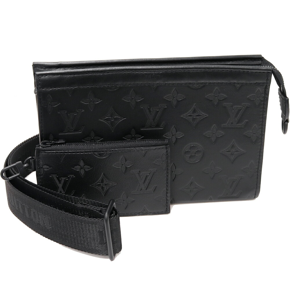 M81115 Louis Vuitton Monogram Shadow Gaston Wearable Wallet