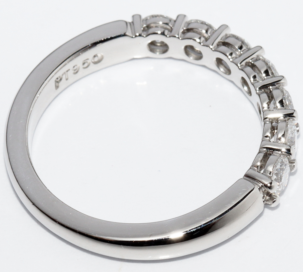 商品詳細｜Tiffany & Co.(ティファニー) Pt950 ダイヤ7P(約0.57ct